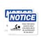 Signmission DANGER Pool For Hotel Guests Only Children, 10 in W x Rectangle, Plastic OS-2PACK-NS-P-710-L-10912 - alternate 1